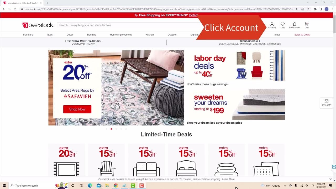 How to View Your Order History on Overstock YouTube