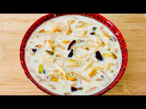 sheer-khurma-recipe-|-vermicelli-kheer-|-seviyan-kheer-|-semiya-payasam-|-special-dessert-recipe