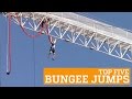 TOP FIVE BUNGEE JUMPS | PEOPLE ARE AWESOME