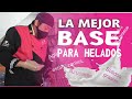 Composición de la mejor base para helado 2021, cursos de helados Xacinto