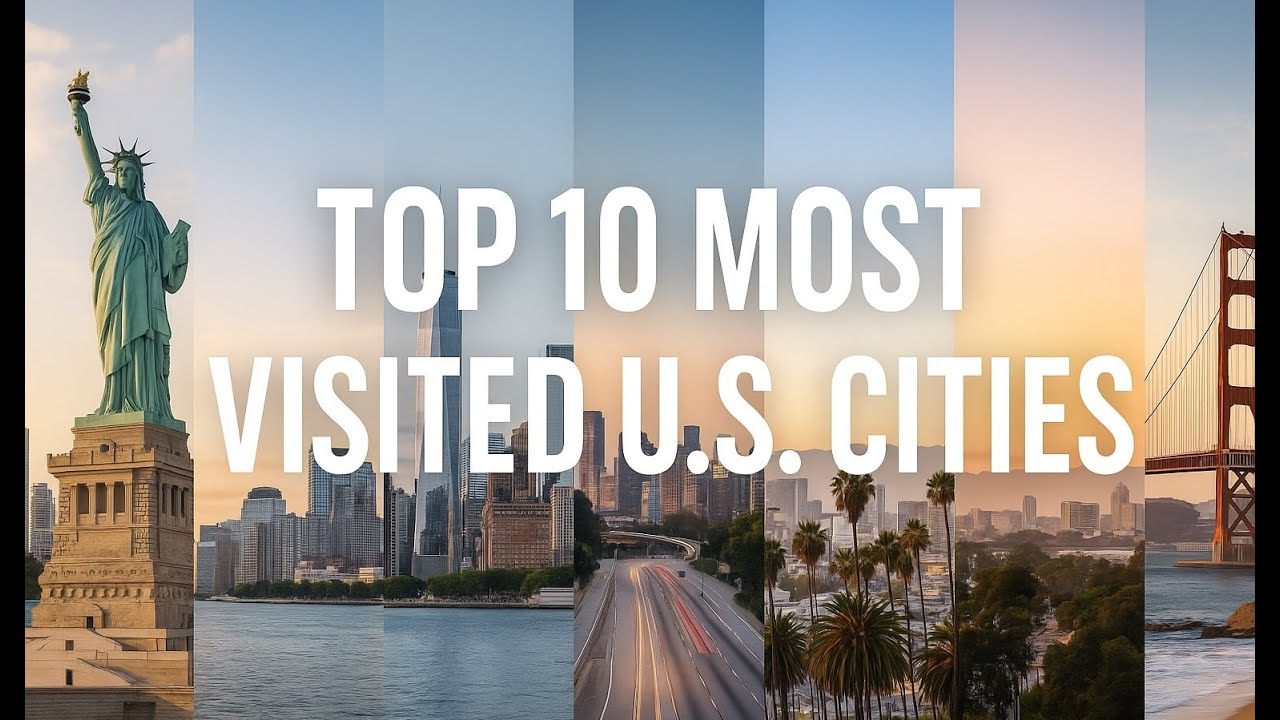 Top 10 Most Visited Cities in the USA: Locals vs Tourists! - YouTube