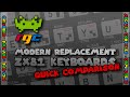 ZX81 Keyboard membranes - modern replacements compared #SinclairZX81 #ZX81