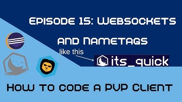 How to code a Minecraft PVP Client | Websockets (Part 15)