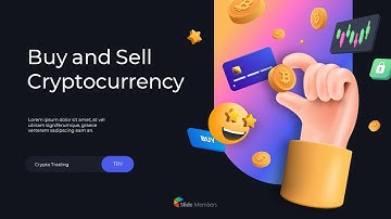 Buy and Sell Cryptocurrency Pitch Deck Powerpoint Presentation Video