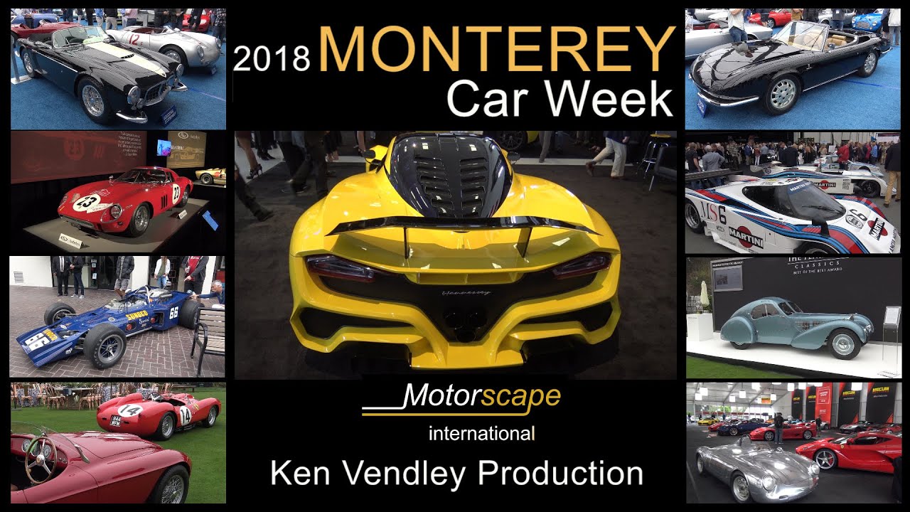 2018 Monterey Car Week  Ken Vendley Production / Motorscape International