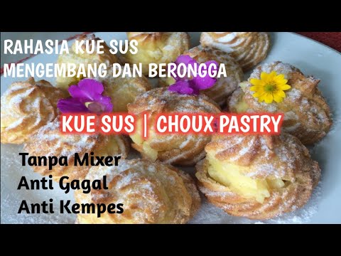 Video: Tanpa Diduga - Pangsit Kue Choux. Resep Dengan Foto