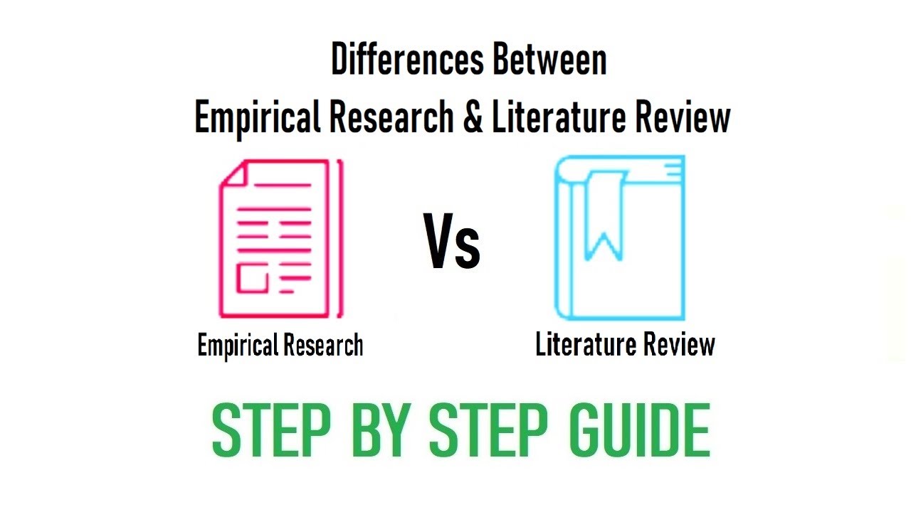 sources of empirical literature review