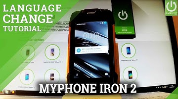 Language in myPhone Hammer Iron 2 - Change Language Settings