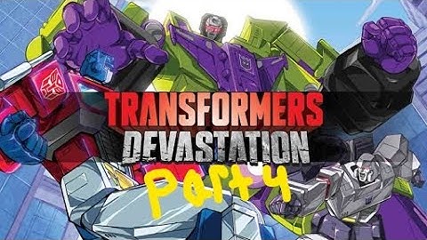 Transformers Devastation Part 3 CUT SCENE ONLY