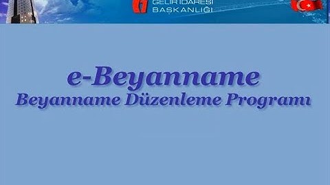 Beyanname Düzenleme Programı(BDP) Kurulumu, Güncelleştirmesi, Hata ve Çözümleri