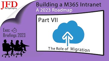 M365 Intranet Roadmap - Part VII - Migration