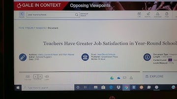 How to Use Gale Resources Database