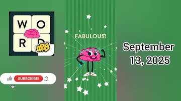 WordBrain Back to School Event September 13, 2025 - All Parts | Full Gameplay & Solutions