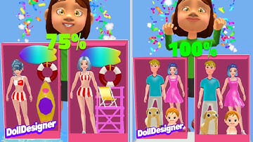 Doll Designer - All Levels Gameplay Android iOS ! New Update !! DD4GP7