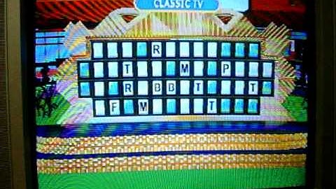 Playstation Wheel of Fortune 2nd Edition Run Game 16 Part 3