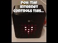 The internet controls this... wow #ledmatrix #raspberrypi #electronics