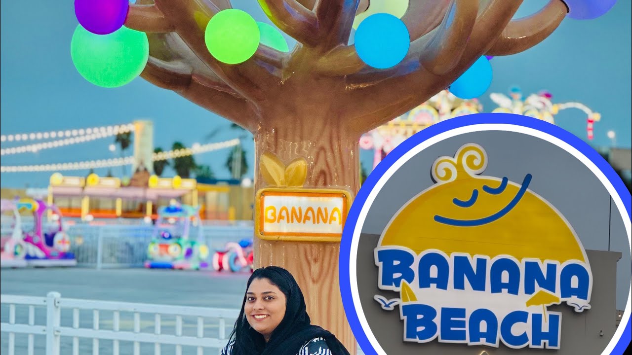 ✨🏖️New Beach Alert 🏖️✨ BANANA BEACH is now open in khobar at Halfmoon😍 only 20SAR TICKETS 🇸🇦❤️🏖️