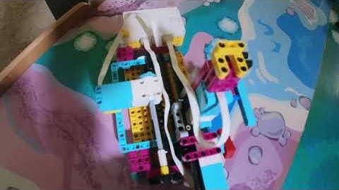 Spike Prime Converted CNC Machine Lego Printer