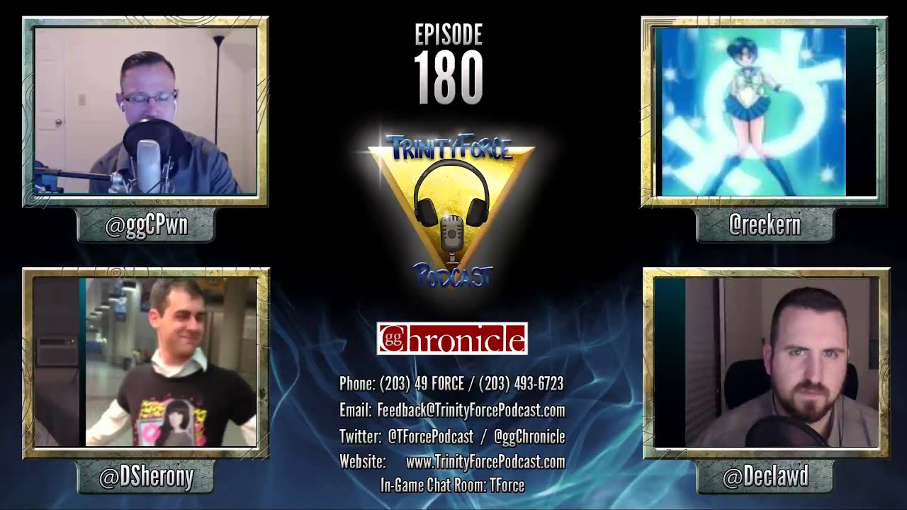 Episode 180 of the Trinity Force Podcast With Guest RECKER!