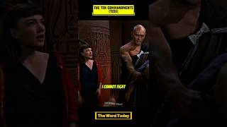 Pharaoh Admits Defeat He Still Mourns Fir His Son The Ten Commandments