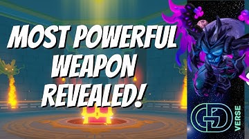 Most Powerful Weapon Revealed! Roblox Weapon Fighting Simulator