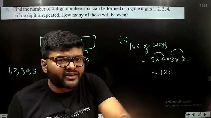 4. Find the numbers of 4-digit numbers that can be formed using the digits 1, 2, 3, 4, 5 if