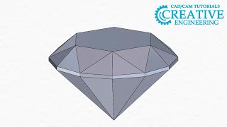 Diamond in Solidworks