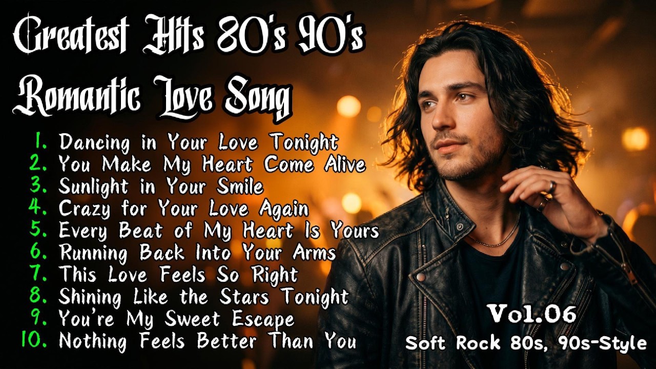 Romantic Love Songs 80s 90s 💖 Feel-Good Soft Rock Playlist | Timeless ...