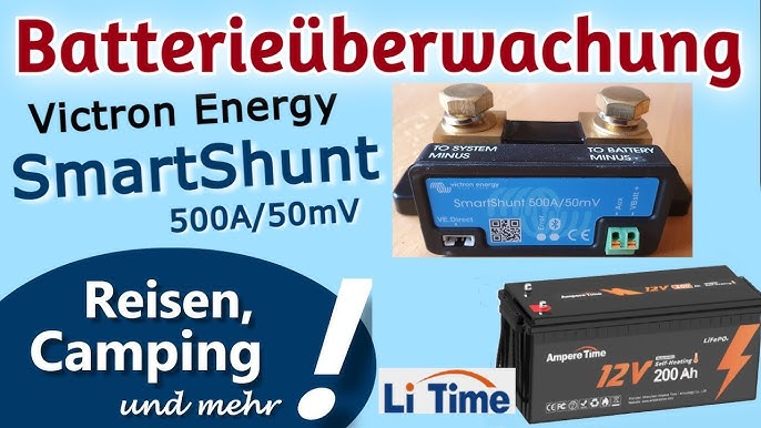 Batteriemonitor mit Bluetooth - der Victron SmartShunt von Busse Yachtshop  