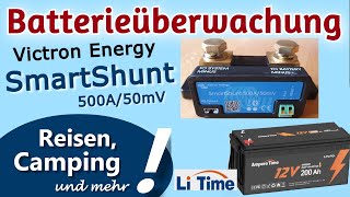 Update Lithium Lifepo4 Batterie Li Time Einbau Smartshunt 500A50Mv Victron Infos U. Tipps