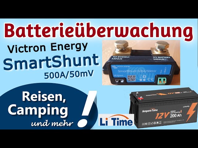 Victron Energy SMARTShunt 500A/50mV IP65 Batteriewächter mit Bluetooth