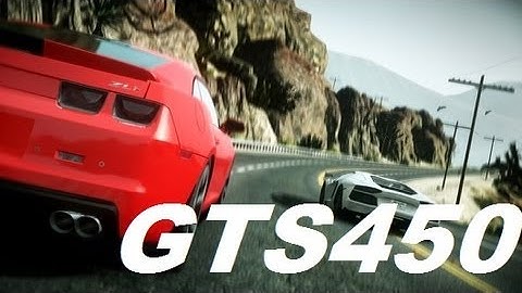 Need For Speed The Run on Nvidia GTS450 Ultra settings 768p