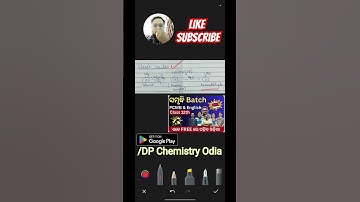 🔴Selected Chemistry questions for CHSE 2024🚀 #chse #chseboardodisha #dpchemistry