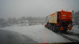 Nieve - Monte de Faro, Galicia, España