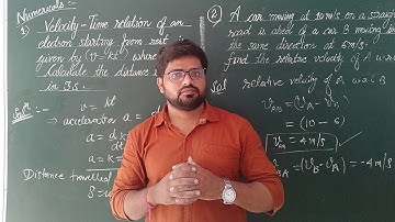 Numericals on Relative Velocity || Class-12th -Physics || By Ratnesh Shukla