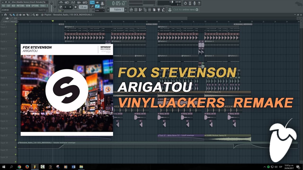 Fox Stevenson - Arigatou [FL Studio Remake + FREE FLP]