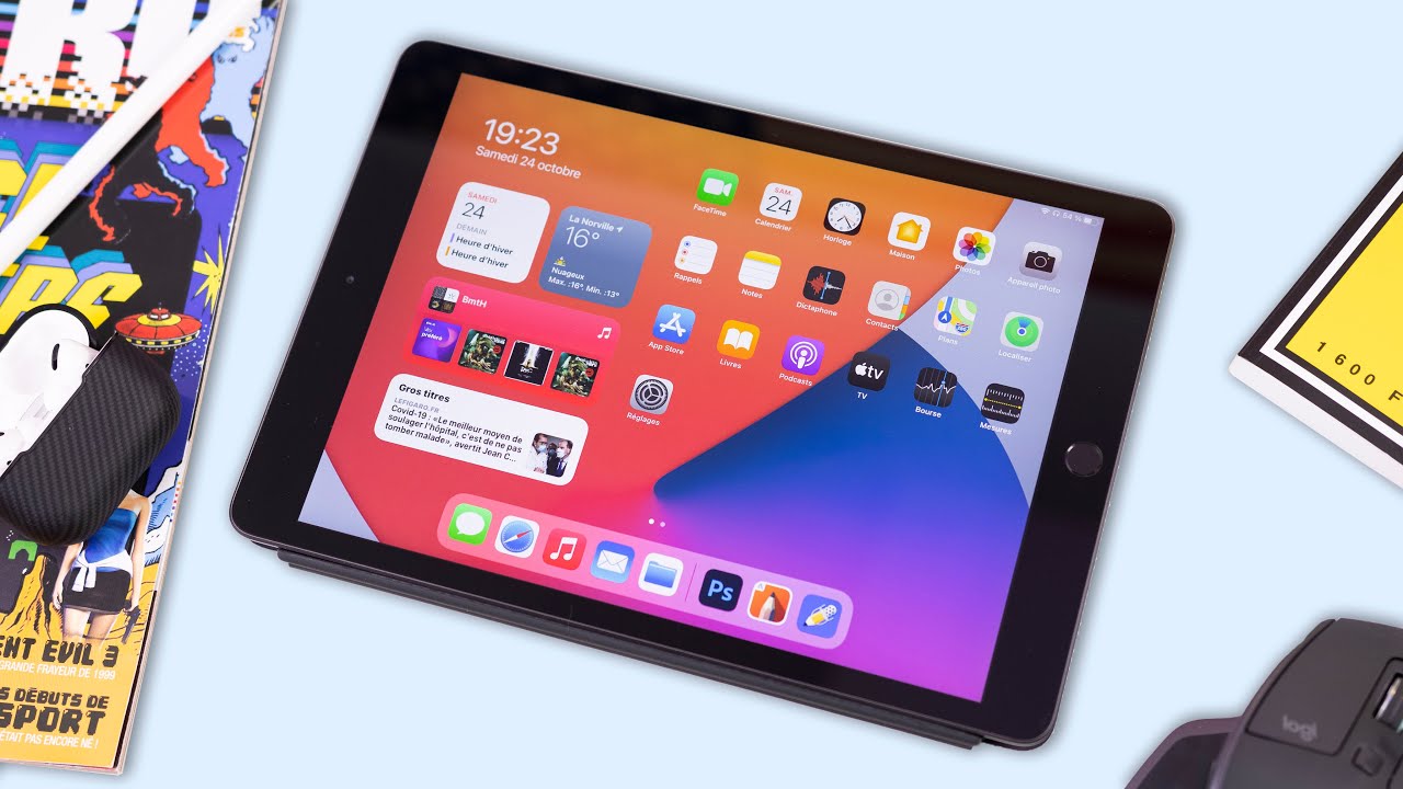 Test Apple iPad 8 (2020) : toujours efficace et maintenant plus puissant -  Les Numériques