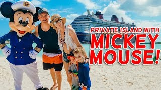 Our PRIVATE ISLAND With Mickey Mouse! | Ellie and Jared Disney Cruise 2019