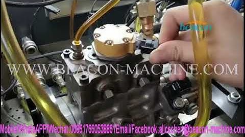 CAT 320D pump tester