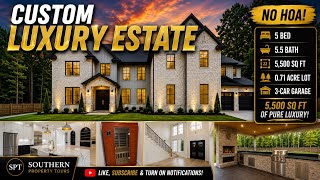 Inside a $1.27M Custom Luxury Home in Lawrenceville, GA | No HOA!