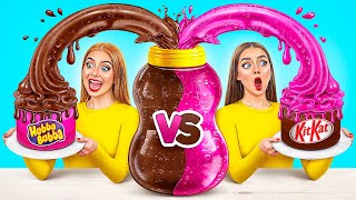 Desafío Comida de Chicle vs de Chocolate | Desafío Loco por Choco DO