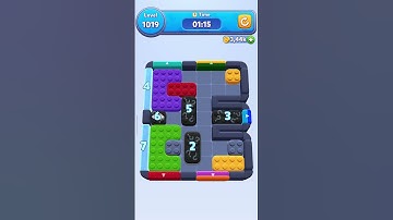 Color Block Jam Level 1019 Walkthrough / Solution