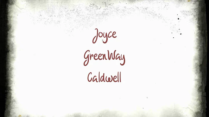 Joyce Greenway Caldwell Funeral Service