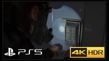 The Last of Us Part II - Locked door code - The tunnels - 4K 60 FPS HDR - PS5
