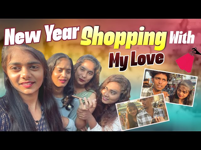 New year Shopping with my love |crazy entertainment |team@rishi_stylish_official class=