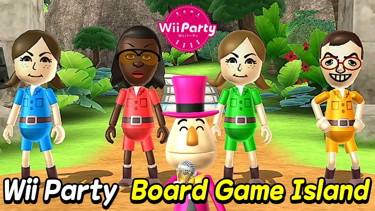 Wii Party Board Game Island Master Com Lucia Vs Jackie Vs Lucia