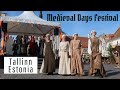 TALLINN Estonia - Medieval Old Days Festival - 2 days of music, dance and culture