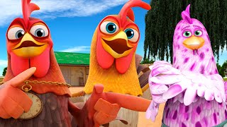 The Best Songs of Roosters and Chickens to Sing and Have Fun! | Zenon The Farmer