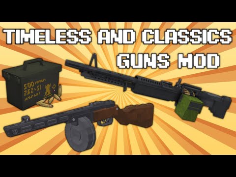 Обзор мода "Timeless and Classics Guns"//ДОПОЛНЕНИЕ К МОДУ MrCrayfish's Gun