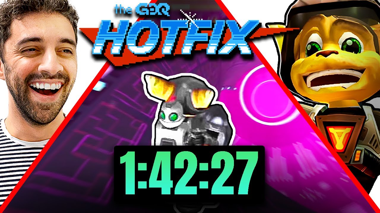 I Speedran Ratchet 3 All Collectables in GDQ Hotfix!